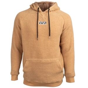 VIVA Barstool Large Hoodie Sweatshirt Tan/Brown